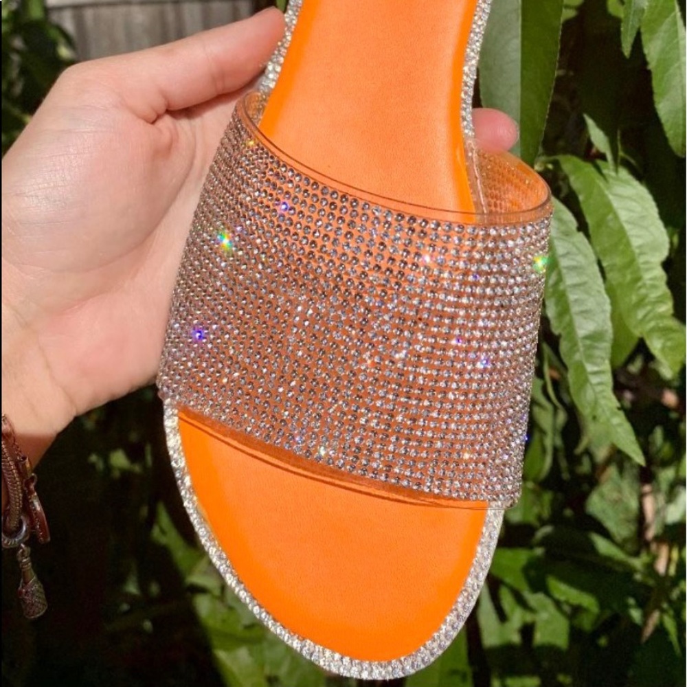 Orange Sandals 😍😍